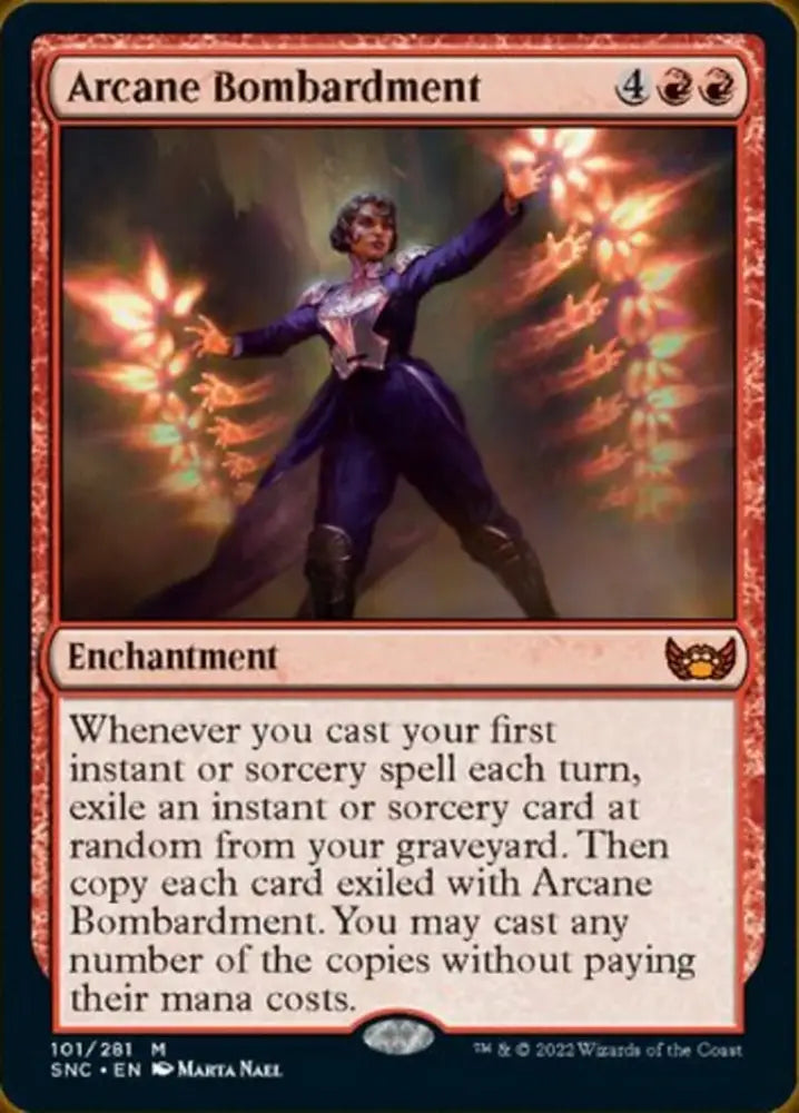 Arcane Bombardment [Streets of New Capenna] - MTG Single