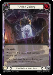 Arcane Cussing (Red) [Rosetta] (Florian Blitz Deck) - Flesh And Blood Single