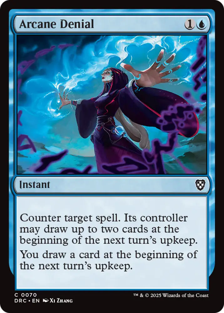 Arcane Denial [Aetherdrift Commander] - MTG Single