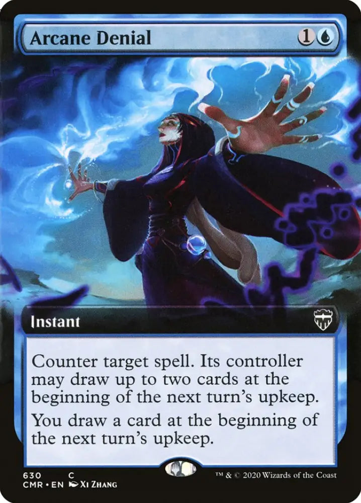Arcane Denial (Extended Art) [Commander Legends] - MTG Single