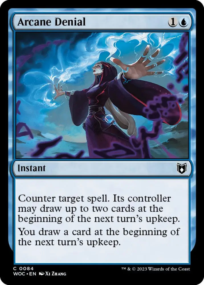 Arcane Denial [Wilds of Eldraine Commander] - MTG Single