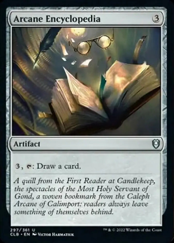 Arcane Encyclopedia [Commander Legends: Battle for Baldur’s Gate] - MTG Single