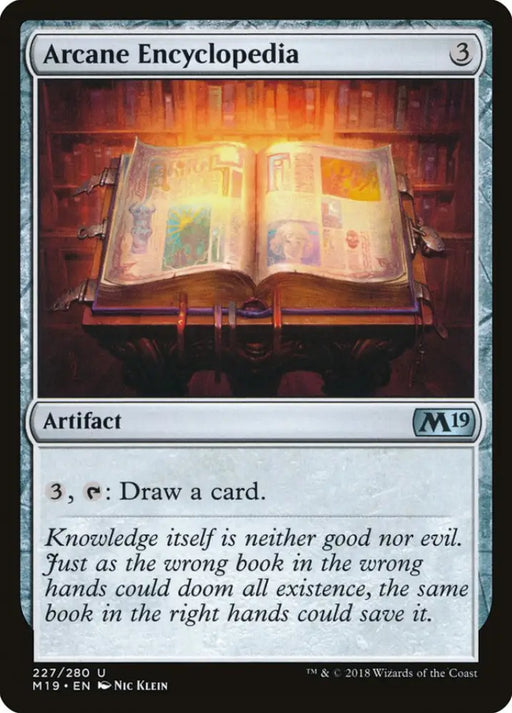 Arcane Encyclopedia [Core Set 2019] - MTG Single