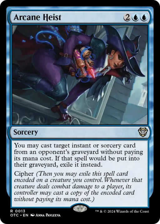 Arcane Heist [Outlaws of Thunder Junction Commander] - MTG Single