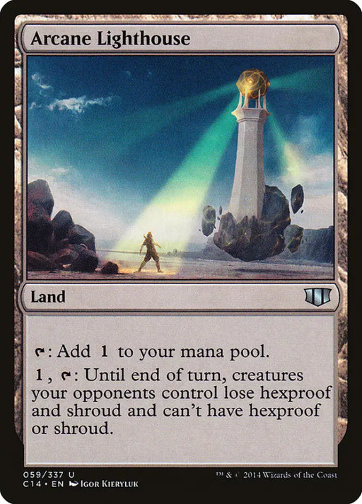 Arcane Lighthouse [Commander 2014] - MTG Single