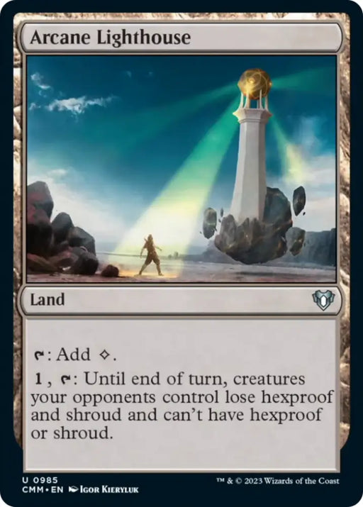 Arcane Lighthouse [Commander Masters] - MTG Single