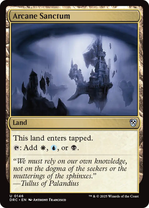 Arcane Sanctum [Aetherdrift Commander] - MTG Single