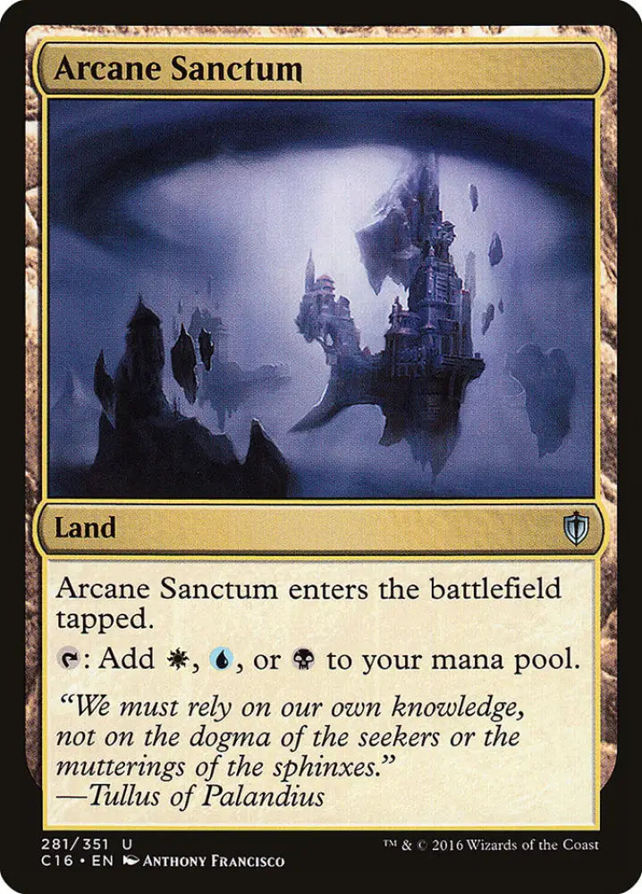 Arcane Sanctum [Commander 2016] - MTG Single