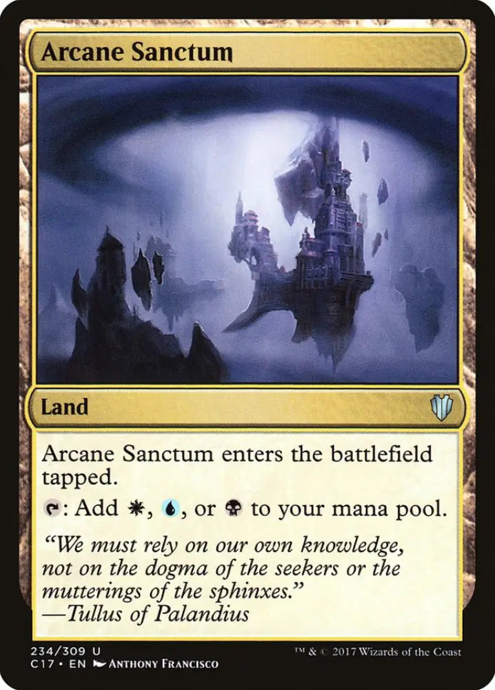 Arcane Sanctum [Commander 2017] - MTG Single