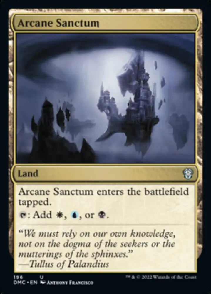 Arcane Sanctum [Dominaria United Commander] - MTG Single