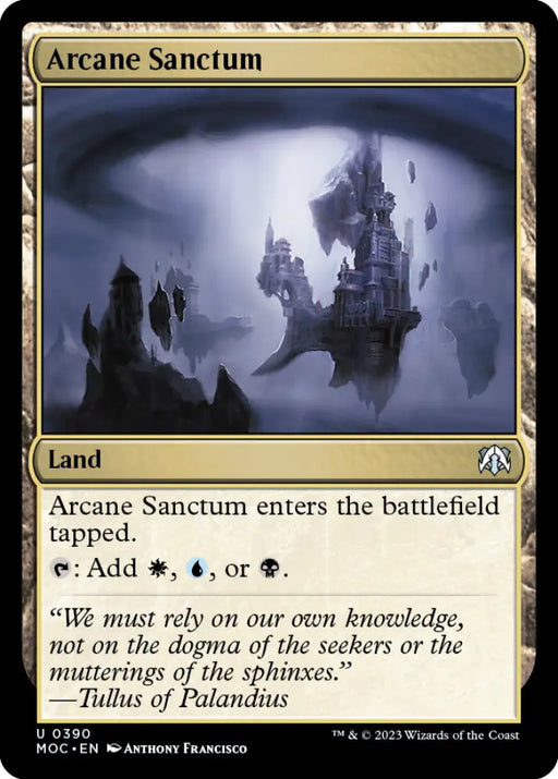 Arcane Sanctum [March of the Machine Commander] - MTG Single
