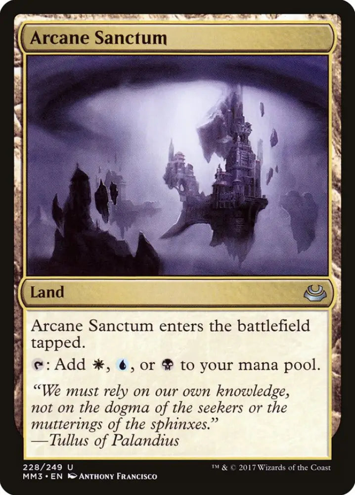 Arcane Sanctum [Modern Masters 2017] - MTG Single
