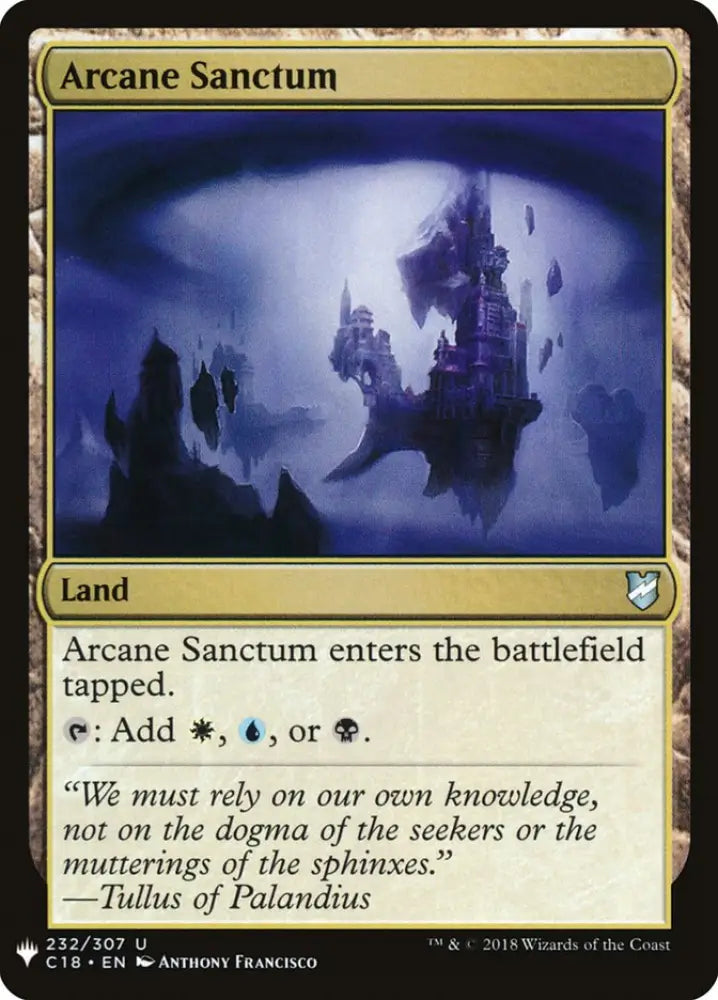 Arcane Sanctum [Mystery Booster] - MTG Single