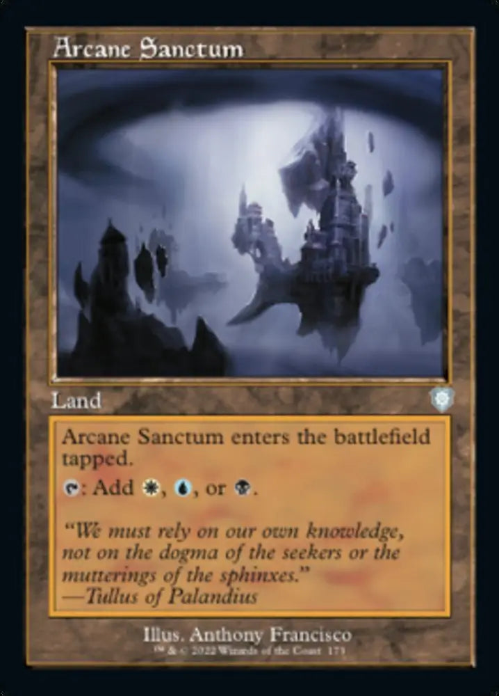 Arcane Sanctum (Retro) [The Brothers’ War Commander] - MTG Single