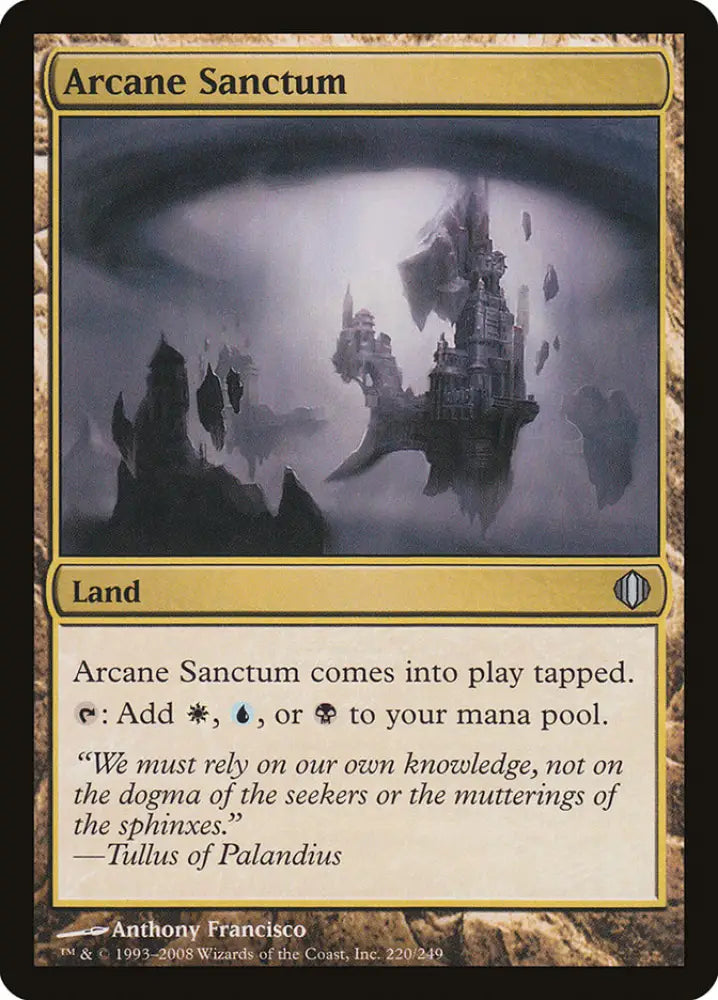 Arcane Sanctum [Shards of Alara] - MTG Single