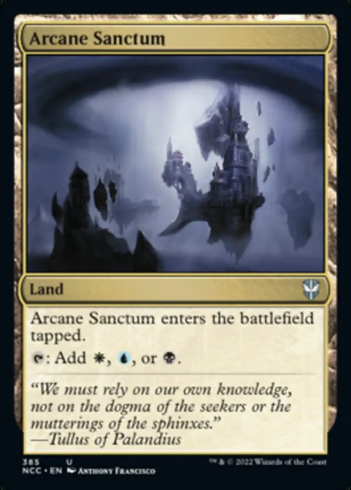Arcane Sanctum [Streets of New Capenna Commander] - MTG Single