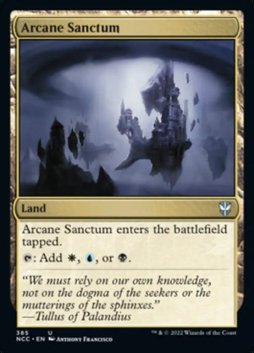 Arcane Sanctum [Streets of New Capenna Commander] - MTG Single