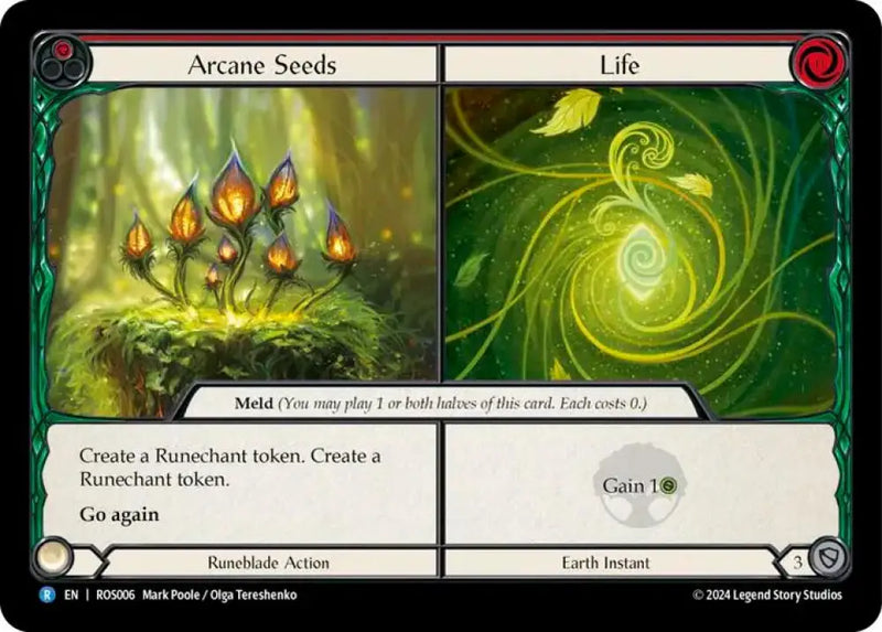 Arcane Seeds // Life [Rosetta] - Flesh And Blood Single