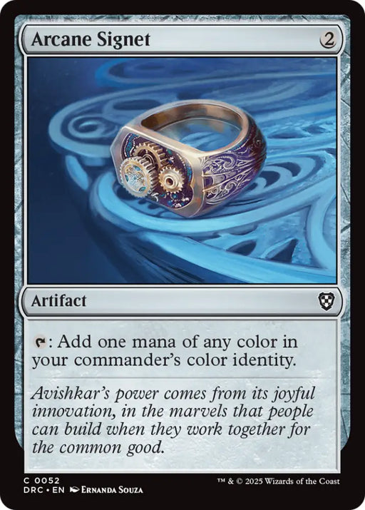 Arcane Signet (0052) [Aetherdrift Commander] - MTG Single
