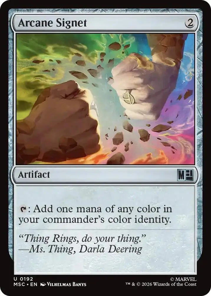 Arcane Signet (0192) [Marvel Super Heroes Commander]