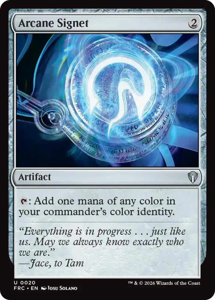 Arcane Signet (20) [Reality Fracture Commander]