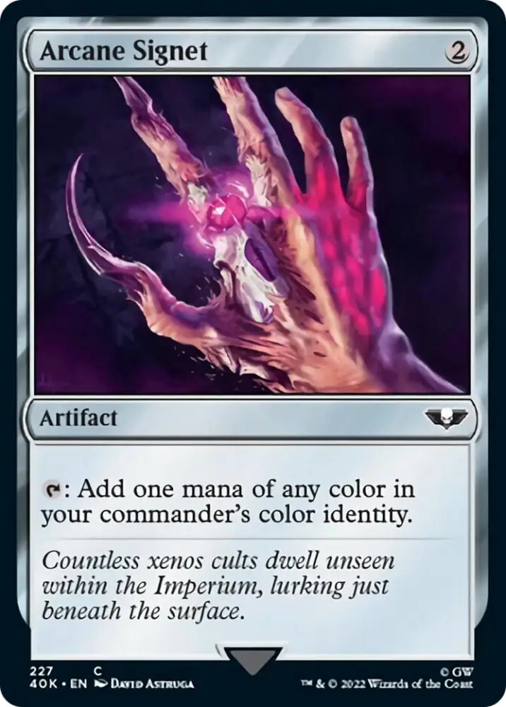 Arcane Signet (227) [Warhammer 40,000] - MTG Single