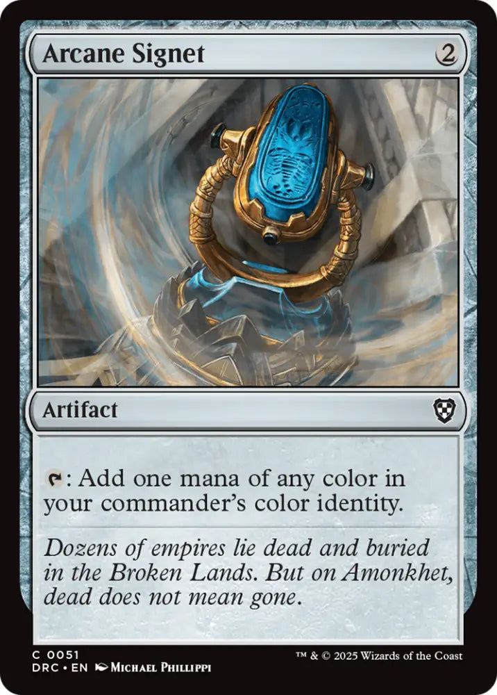 Arcane Signet [Aetherdrift Commander] - MTG Single