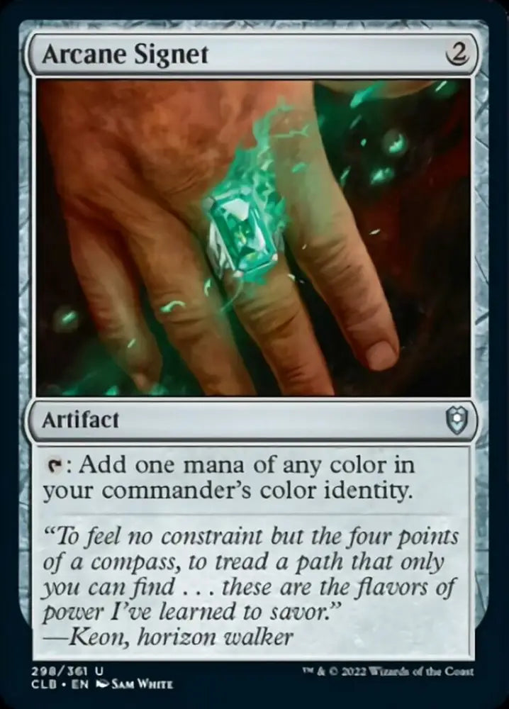 Arcane Signet [Commander Legends: Battle for Baldur’s Gate] - MTG Single