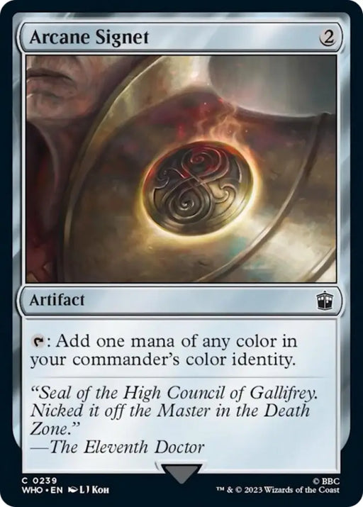 Arcane Signet [Doctor Who] - MTG Single