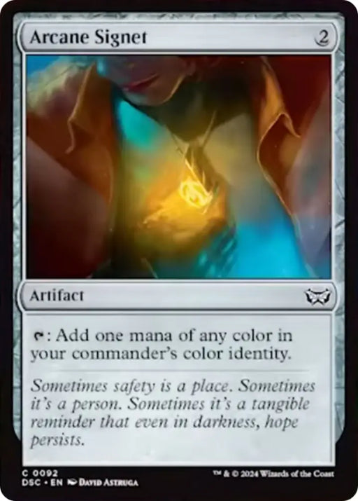 Arcane Signet [Duskmourn: House of Horror Commander] - MTG Single