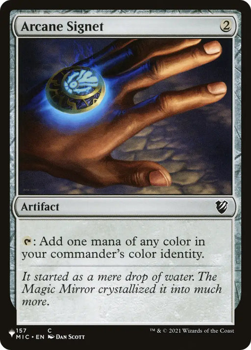 Arcane Signet (MIC) [The List] - MTG Single