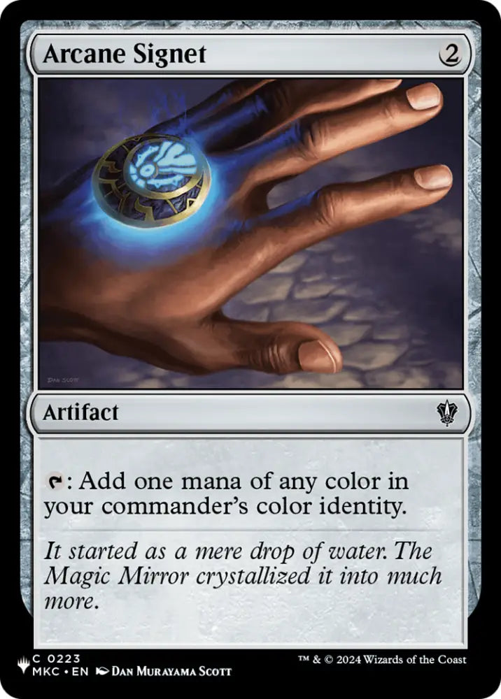 Arcane Signet (MKC) [The List] - MTG Single