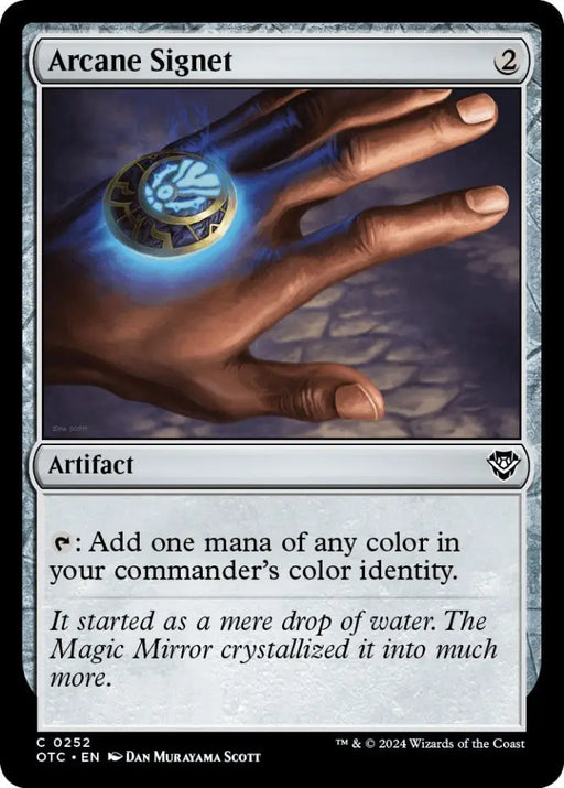 Arcane Signet [Outlaws of Thunder Junction Commander] - MTG Single