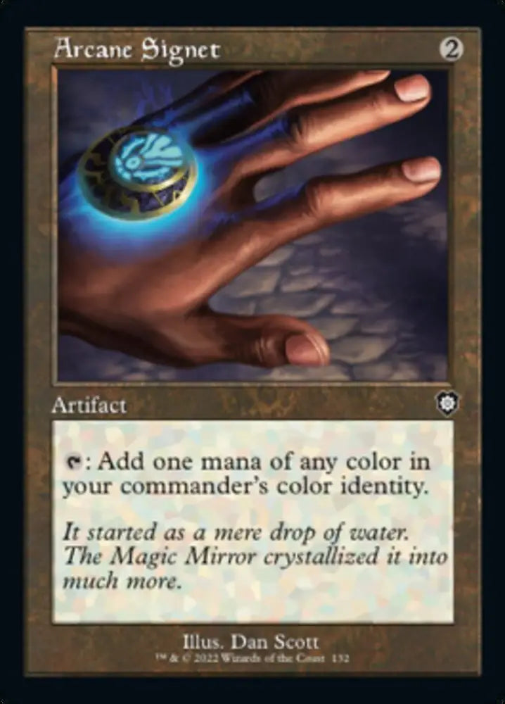 Arcane Signet (Retro) [The Brothers’ War Commander] - MTG Single