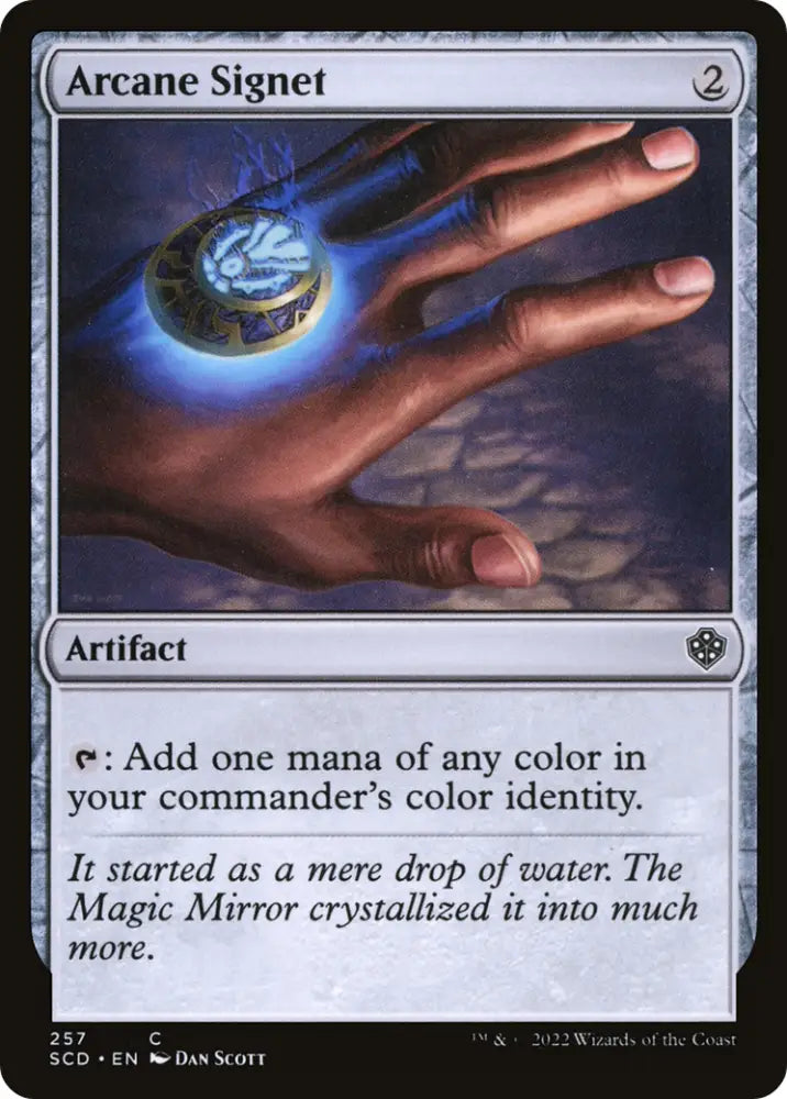 Arcane Signet [Starter Commander Decks] - MTG Single