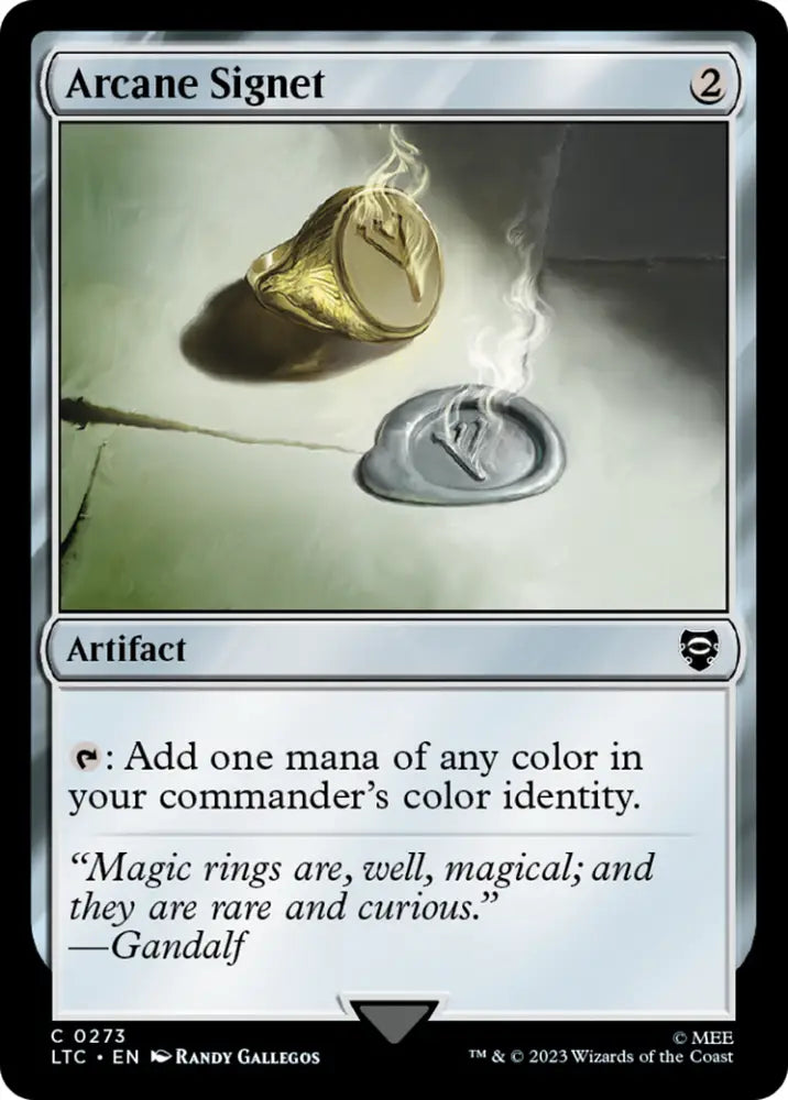 Arcane Signet [The Lord of the Rings: Tales of Middle-Earth Commander] - MTG Single