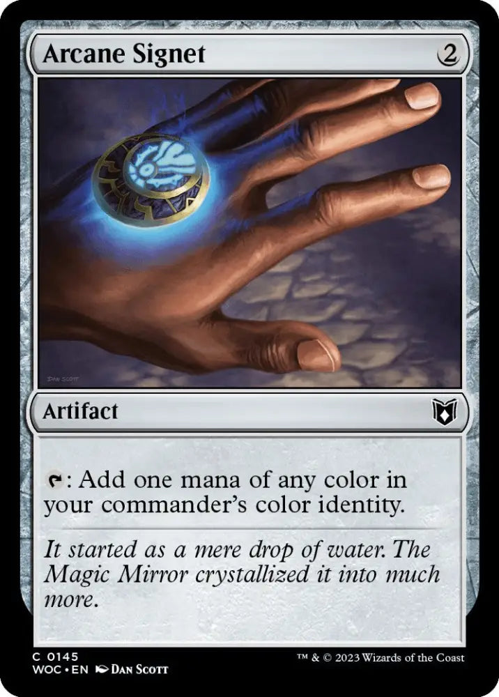 Arcane Signet [Wilds of Eldraine Commander] - MTG Single