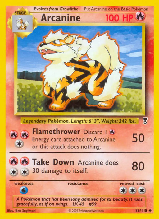 Arcanine (36/110) [Legendary Collection] - Pokemon Single
