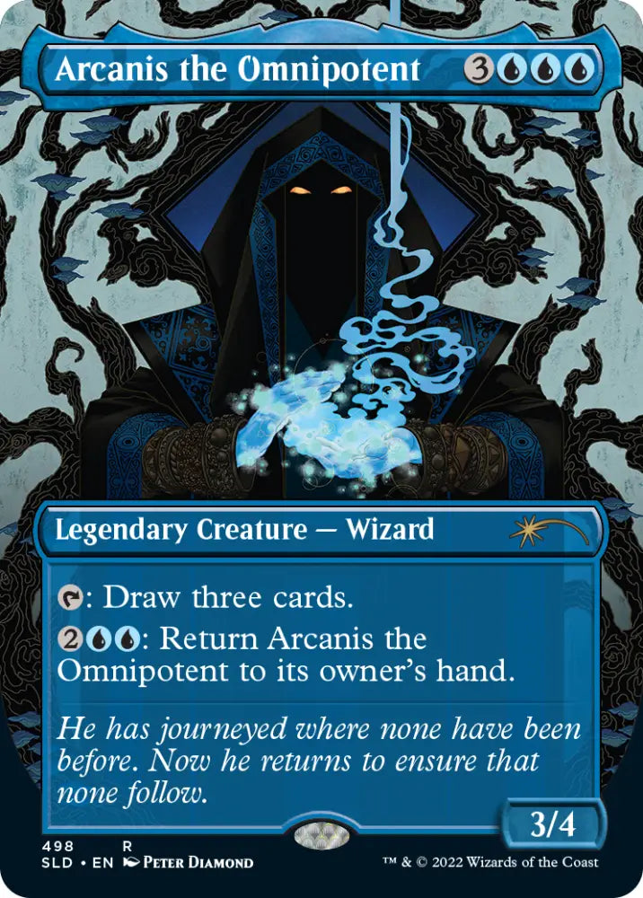 Arcanis the Omnipotent (Borderless) [Secret Lair Drop Series] - MTG Single