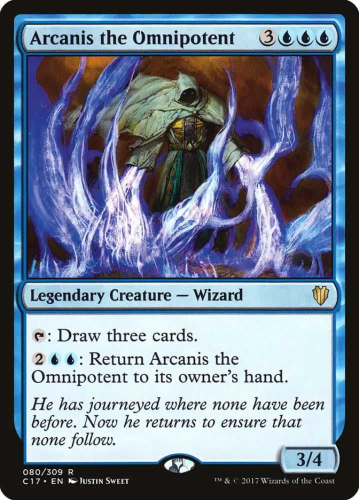 Arcanis the Omnipotent [Commander 2017] - MTG Single