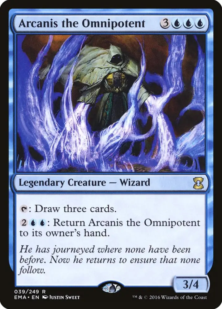 Arcanis the Omnipotent [Eternal Masters] - MTG Single