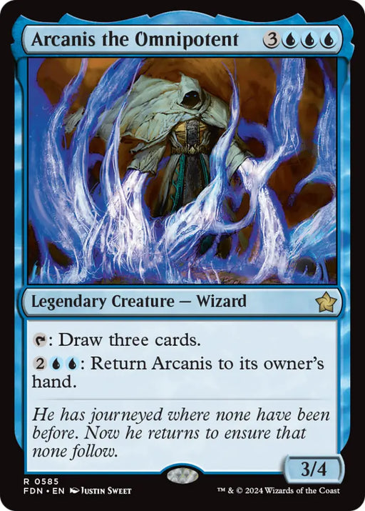 Arcanis the Omnipotent [Foundations] - MTG Single