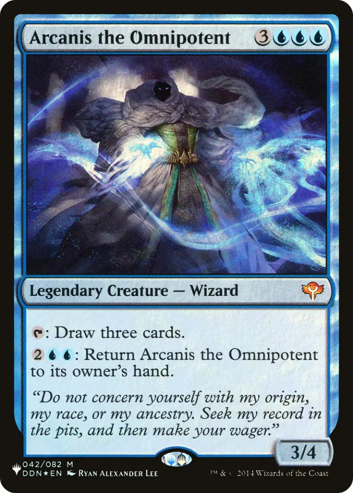 Arcanis the Omnipotent [The List] - MTG Single