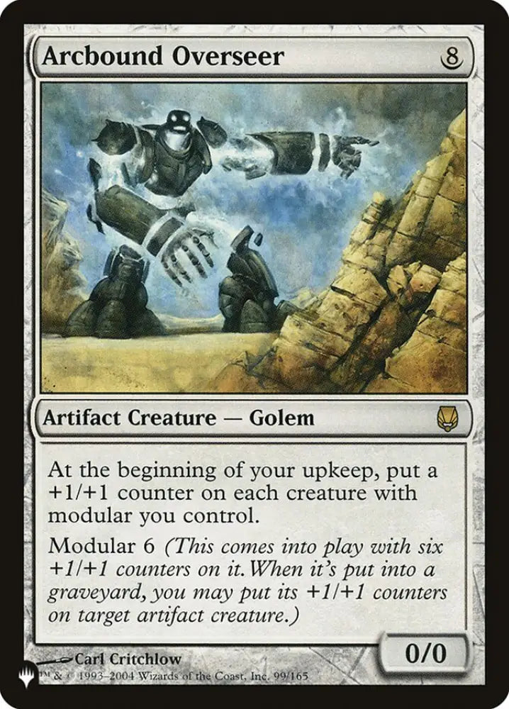 Arcbound Overseer [The List] - MTG Single
