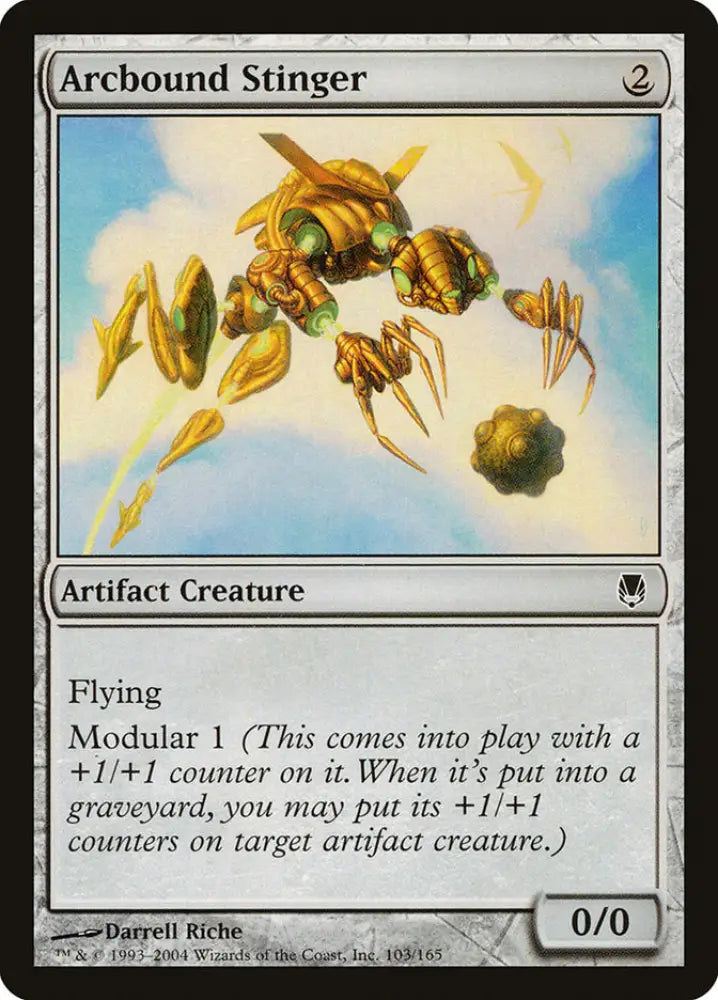 Arcbound Stinger [Darksteel] - MTG Single