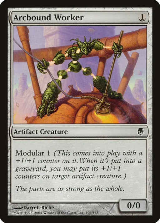 Arcbound Worker [Darksteel] - MTG Single