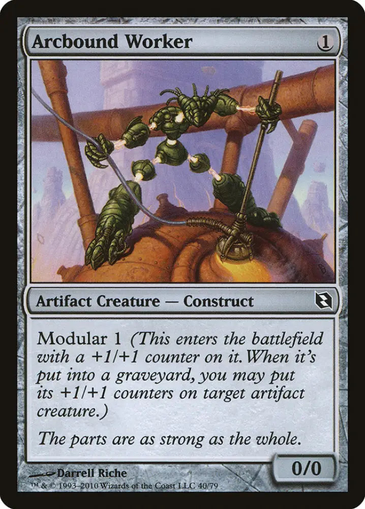 Arcbound Worker [Duel Decks: Elspeth vs. Tezzeret] - MTG Single