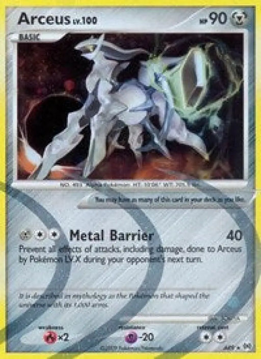 Arceus (AR9) [Platinum: Arceus] - Pokemon Single