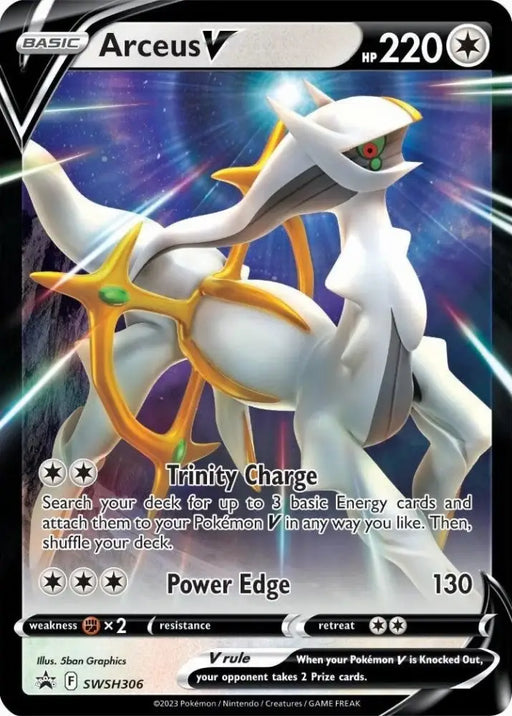 Arceus V (SWSH306) [Sword & Shield: Black Star Promos] - Pokemon Single