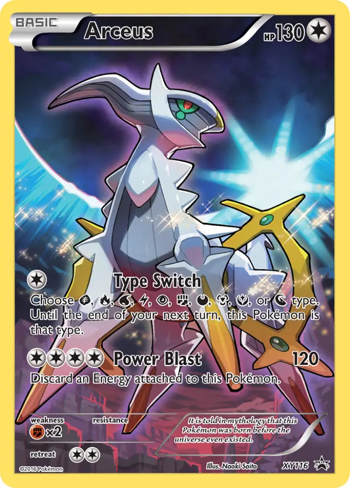Arceus (XY116) [XY: Black Star Promos] - Pokemon Single